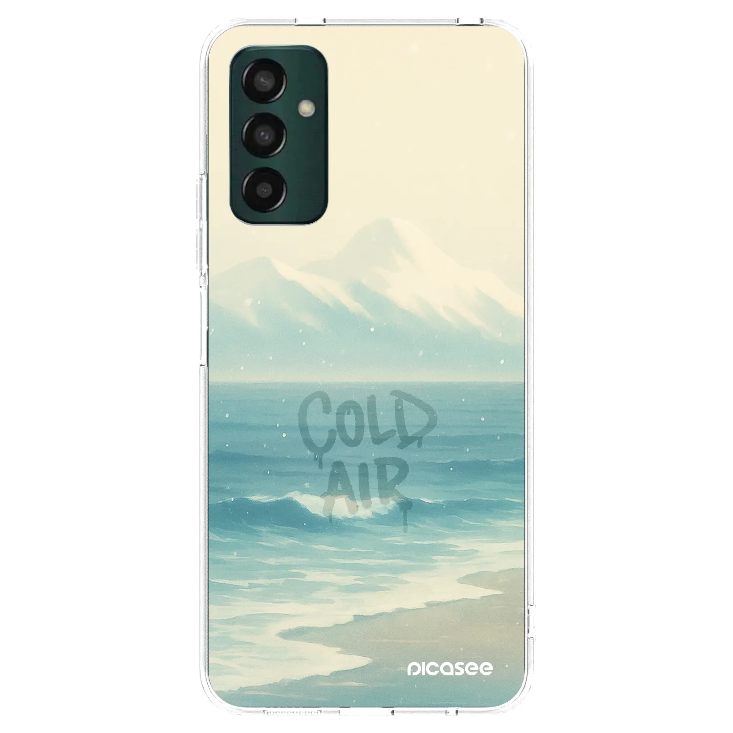 Picasee silikonska prozirna maskica za Samsung Galaxy M23 5G - COLD AIR