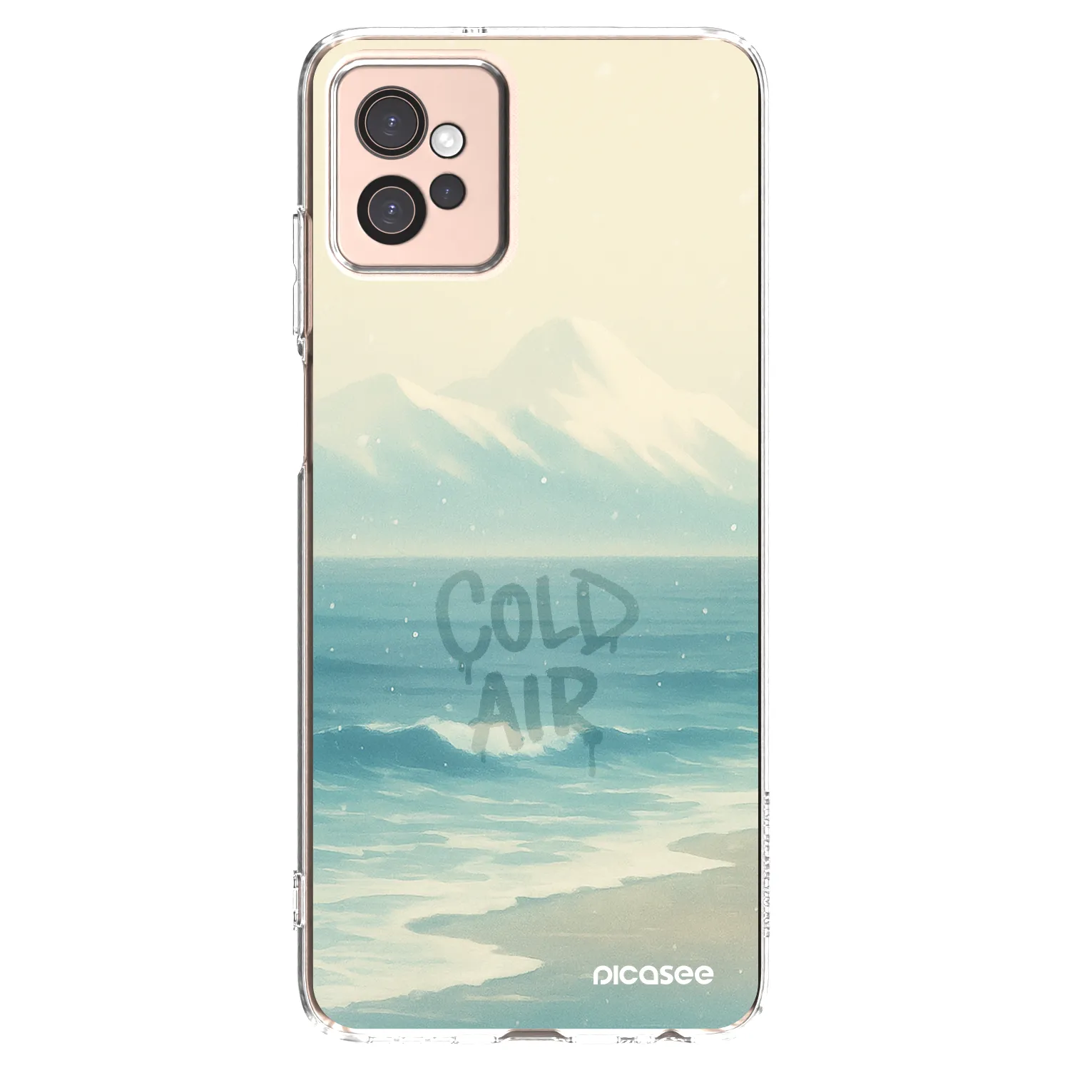 Picasee silikonska prozirna maskica za Motorola Moto G32 - COLD AIR