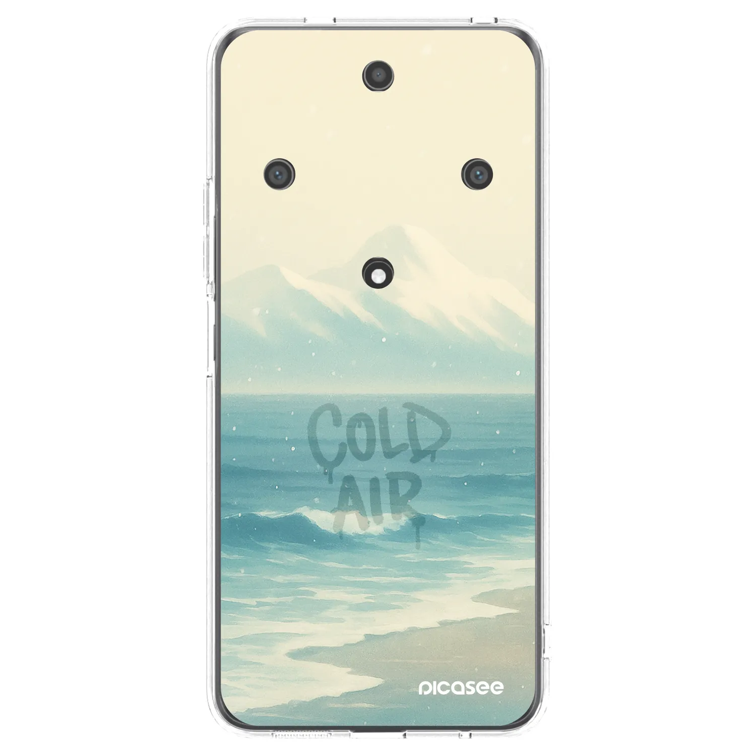 Picasee silikonska prozirna maskica za Honor Magic5 Lite 5G - COLD AIR