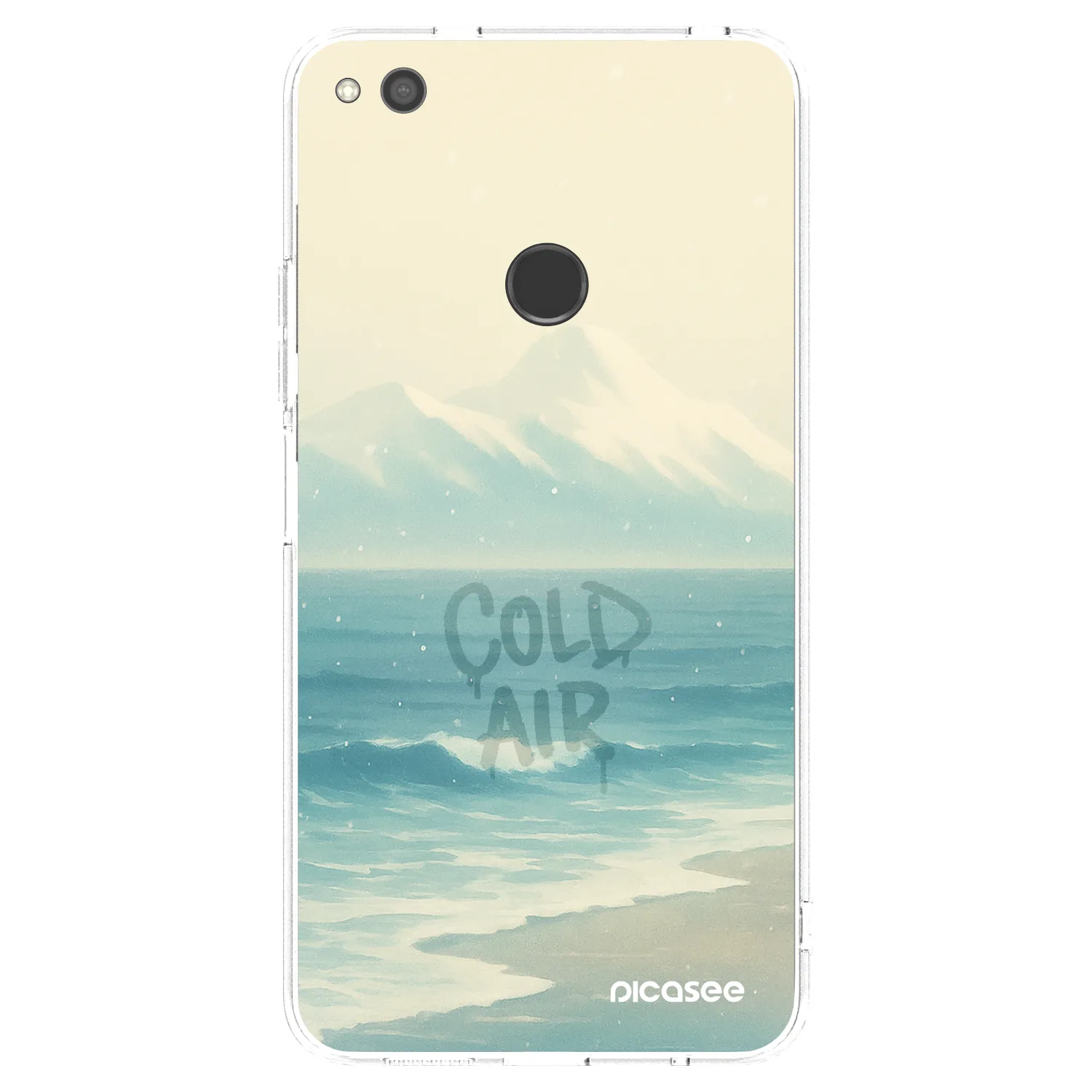 Picasee silikonska prozirna maskica za Huawei Mate 40 Pro - COLD AIR