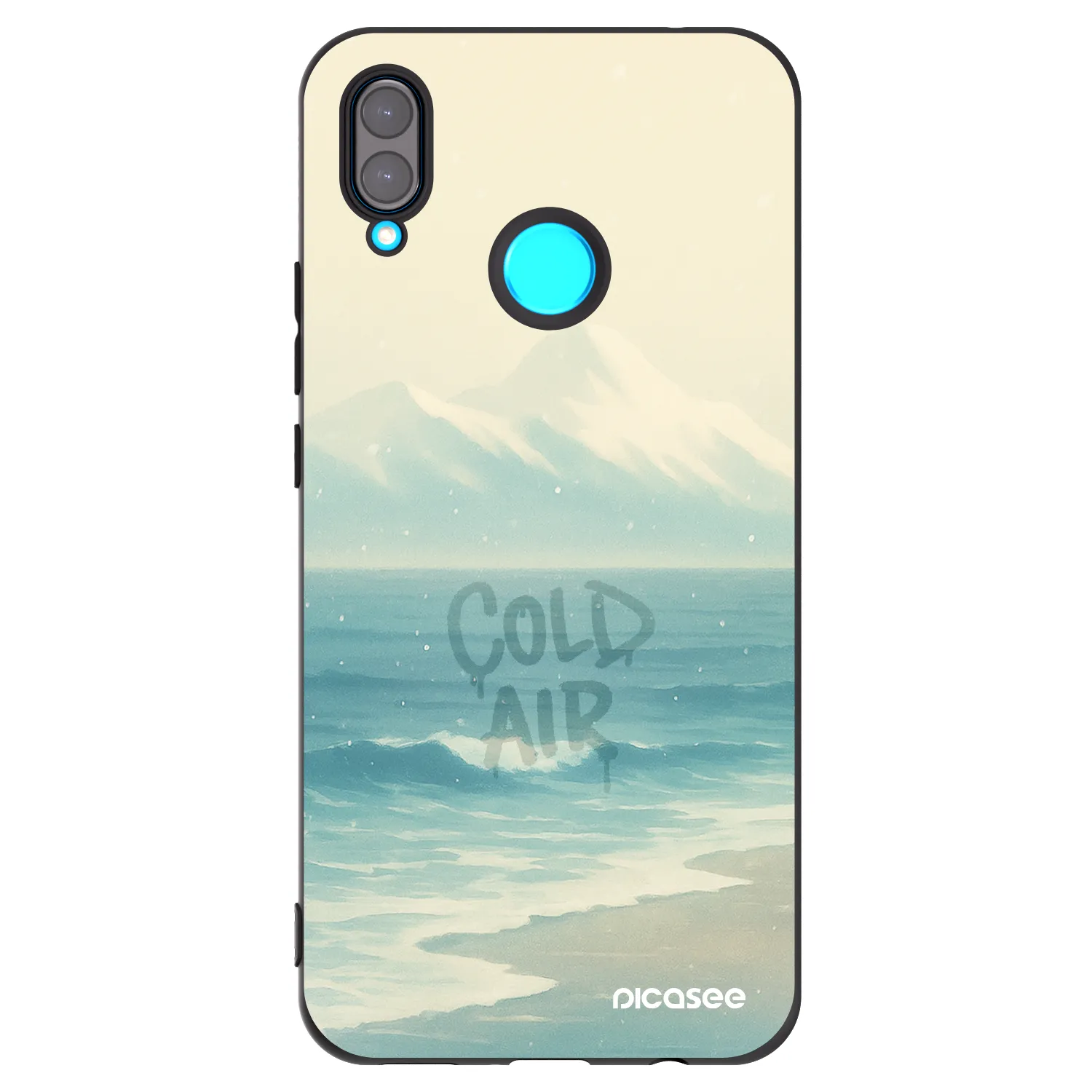 Picasee crna silikonska maskica za Huawei Nova 3i - COLD AIR