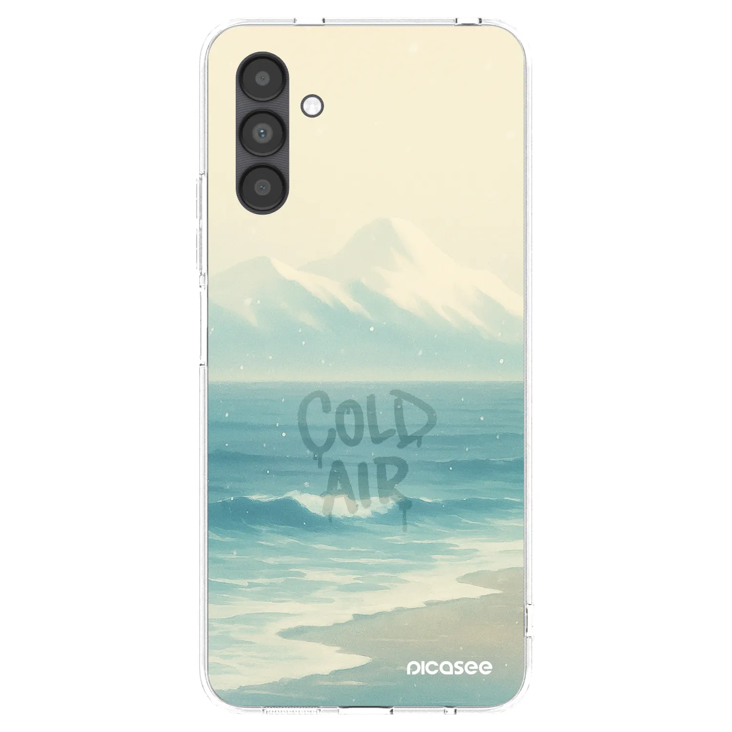 Picasee silikonska prozirna maskica za Samsung Galaxy A04s A047F - COLD AIR