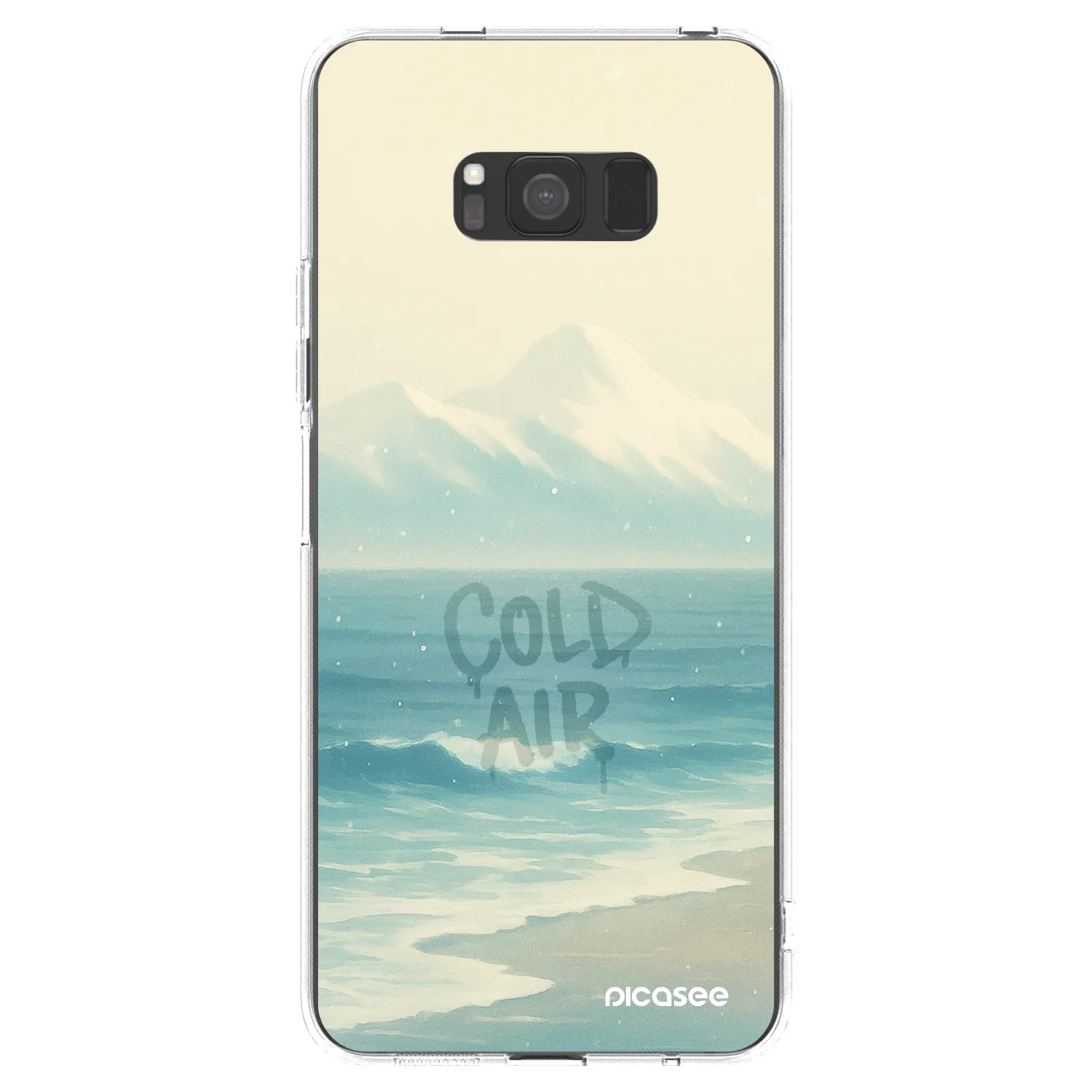 Picasee silikonska prozirna maskica za Samsung Galaxy A73 5G - COLD AIR