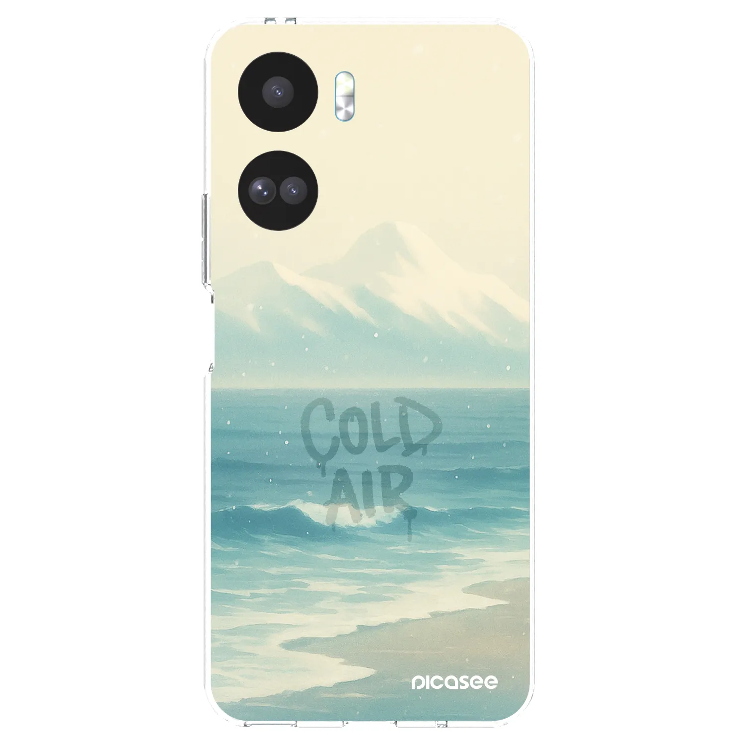 Picasee silikonska prozirna maskica za Honor 90 Lite 5G - COLD AIR