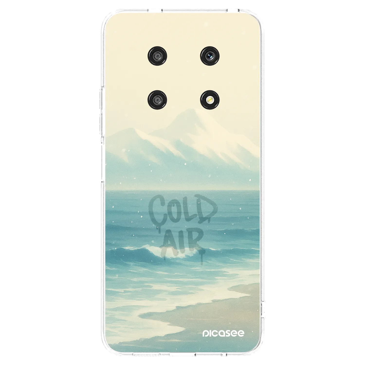 Picasee silikonska prozirna maskica za Honor Magic4 Lite 5G - COLD AIR