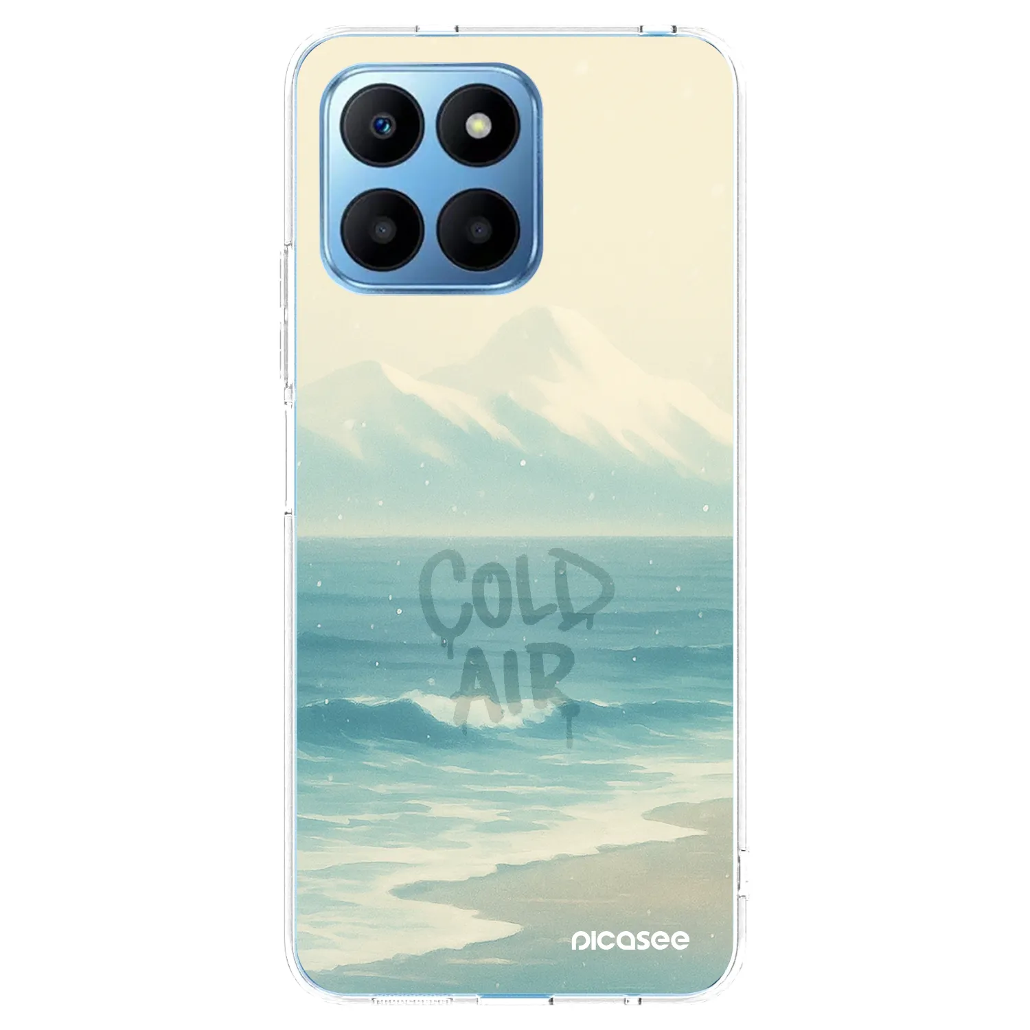 Picasee silikonska prozirna maskica za Honor 70 Lite - COLD AIR