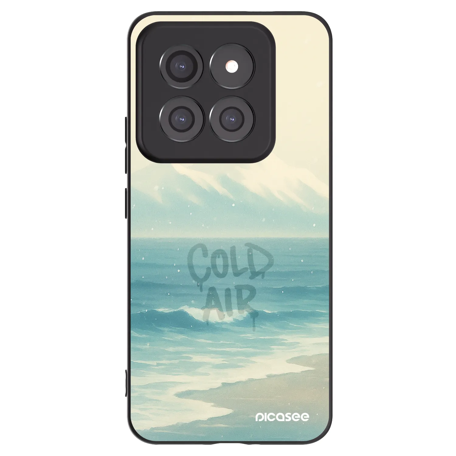 Picasee crna silikonska maskica za Xiaomi 14 Pro - COLD AIR