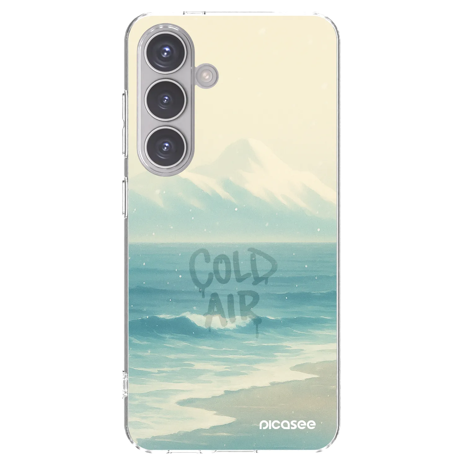 Picasee silikonska prozirna maskica za Samsung Galaxy S24 S921B 5G - COLD AIR