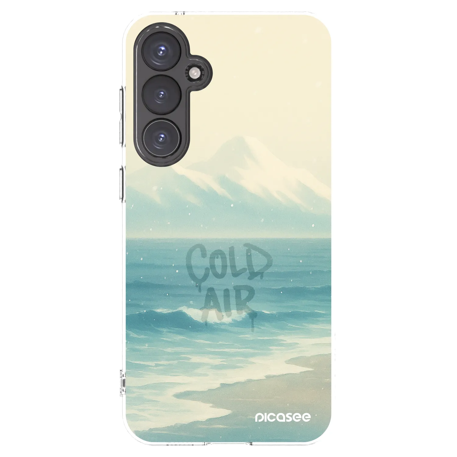 Picasee silikonska prozirna maskica za Samsung Galaxy S23 FE S711B - COLD AIR
