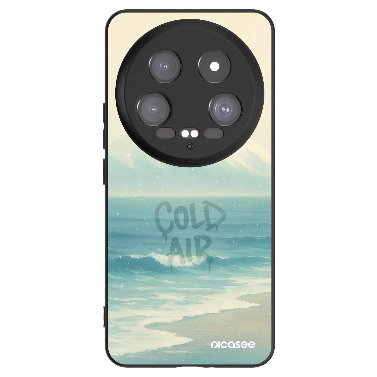 Picasee crna silikonska maskica za Xiaomi 14 Ultra - COLD AIR