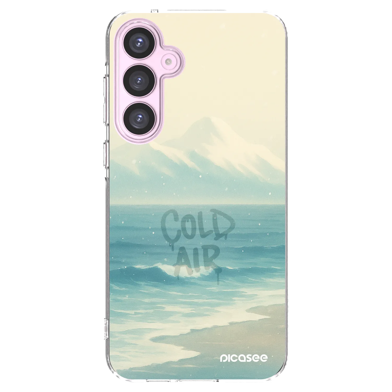 Picasee silikonska prozirna maskica za Samsung Galaxy A55 5G A556B - COLD AIR