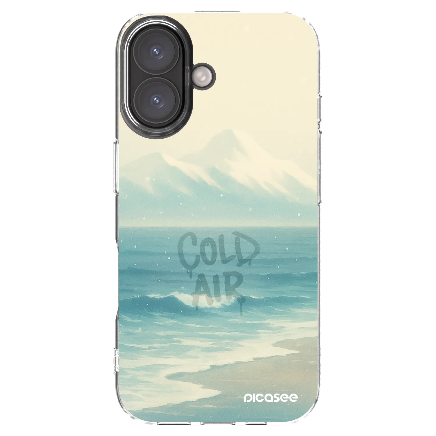 Picasee silikonska prozirna maskica za Apple iPhone 16 - COLD AIR