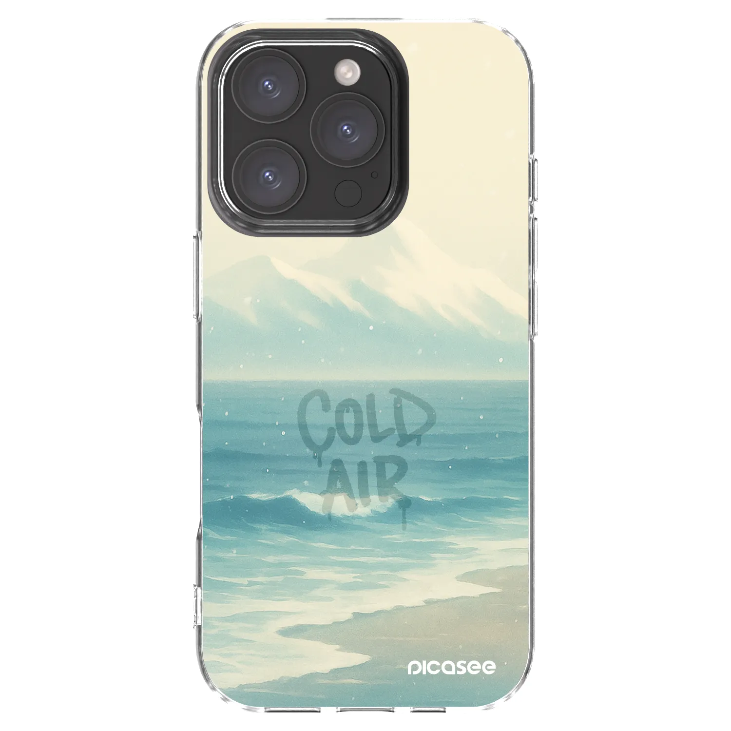 Picasee silikonska prozirna maskica za Apple iPhone 16 Pro - COLD AIR