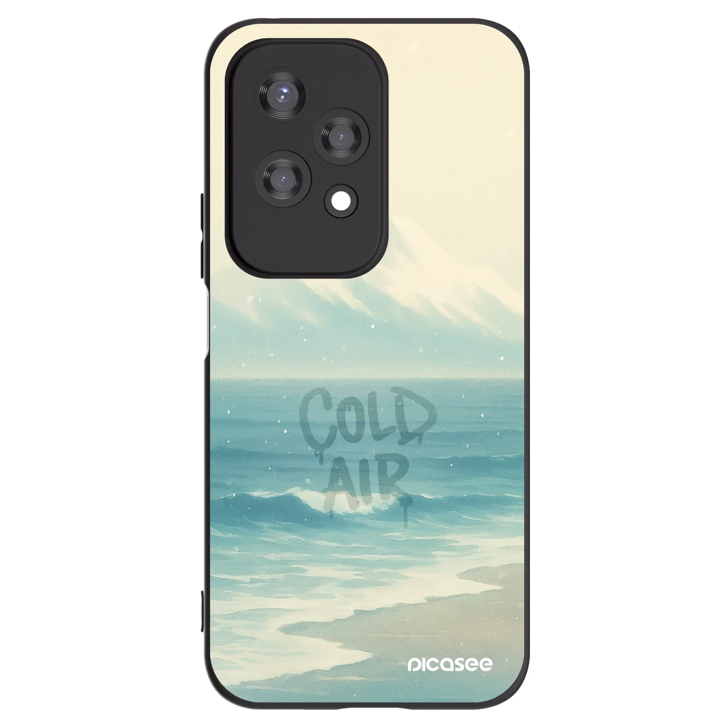 Picasee crna silikonska maskica za Honor 200 Lite - COLD AIR