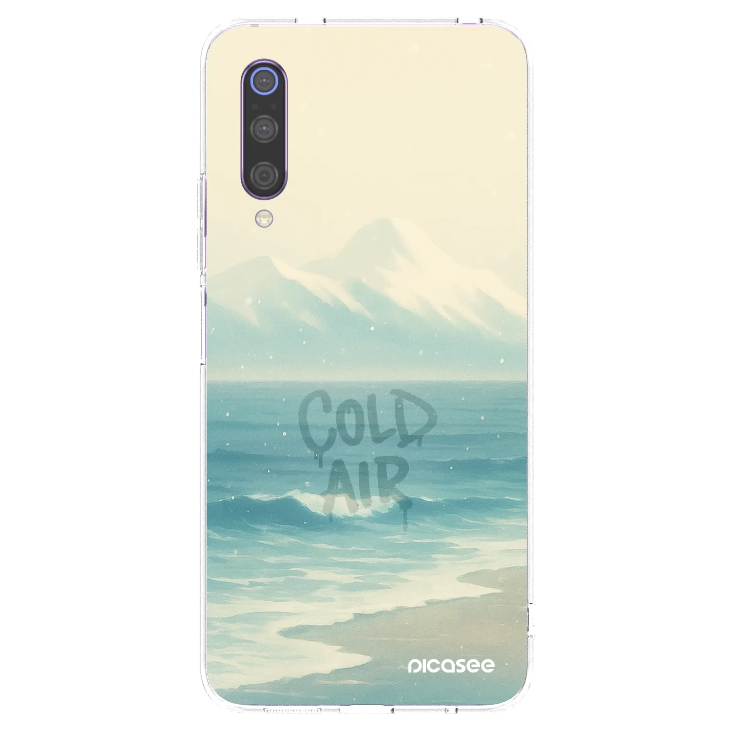 Picasee silikonska prozirna maskica za Xiaomi Mi 9 - COLD AIR