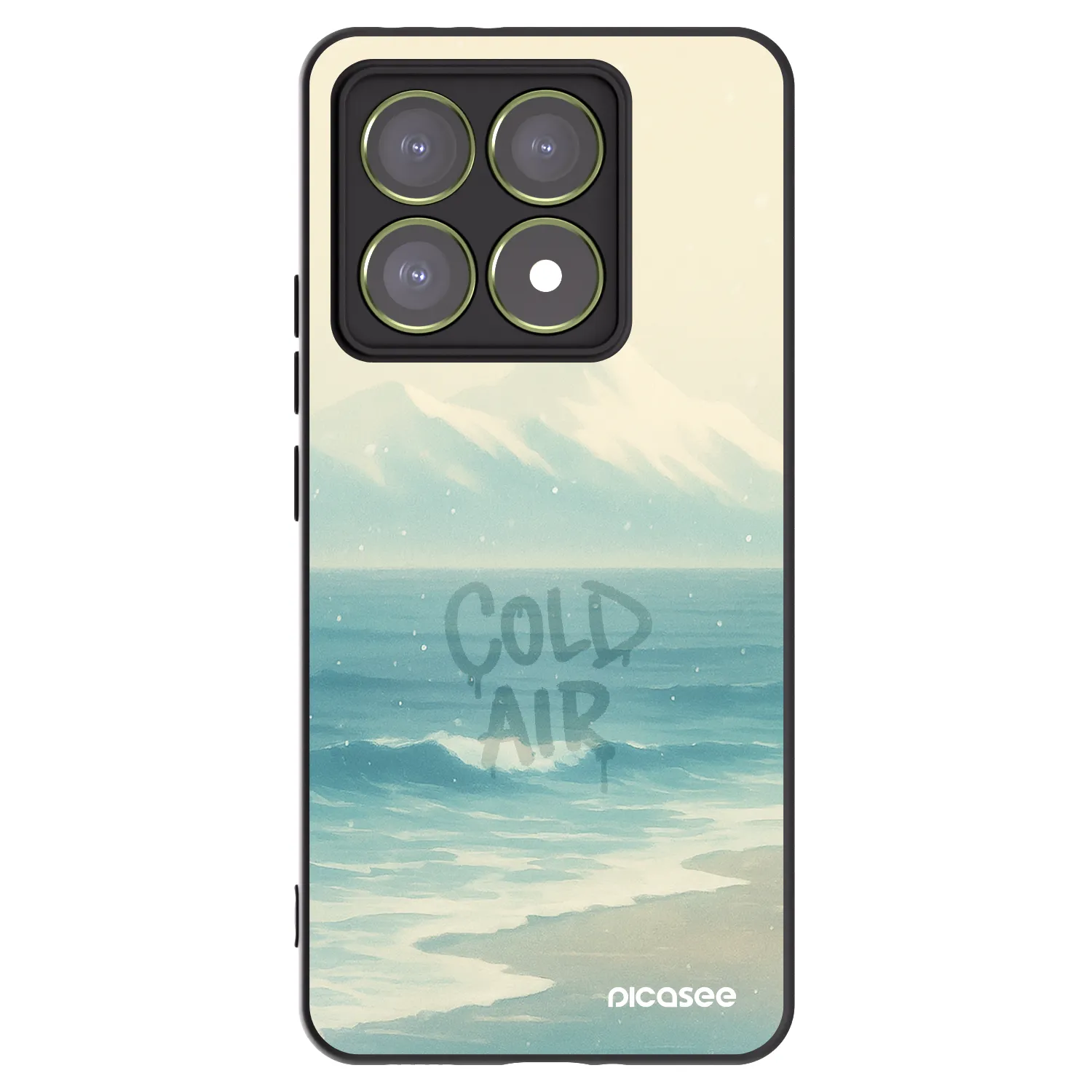 Picasee crna silikonska maskica za Xiaomi 14T - COLD AIR