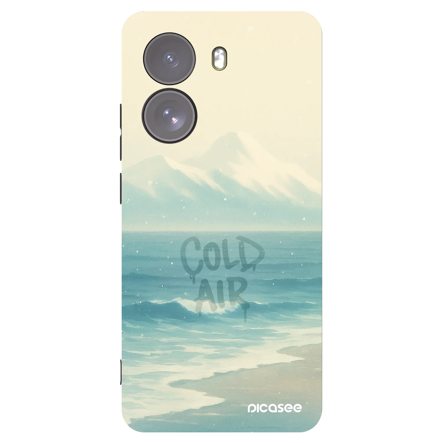 Picasee crna silikonska maskica za Xiaomi Poco X7 - COLD AIR