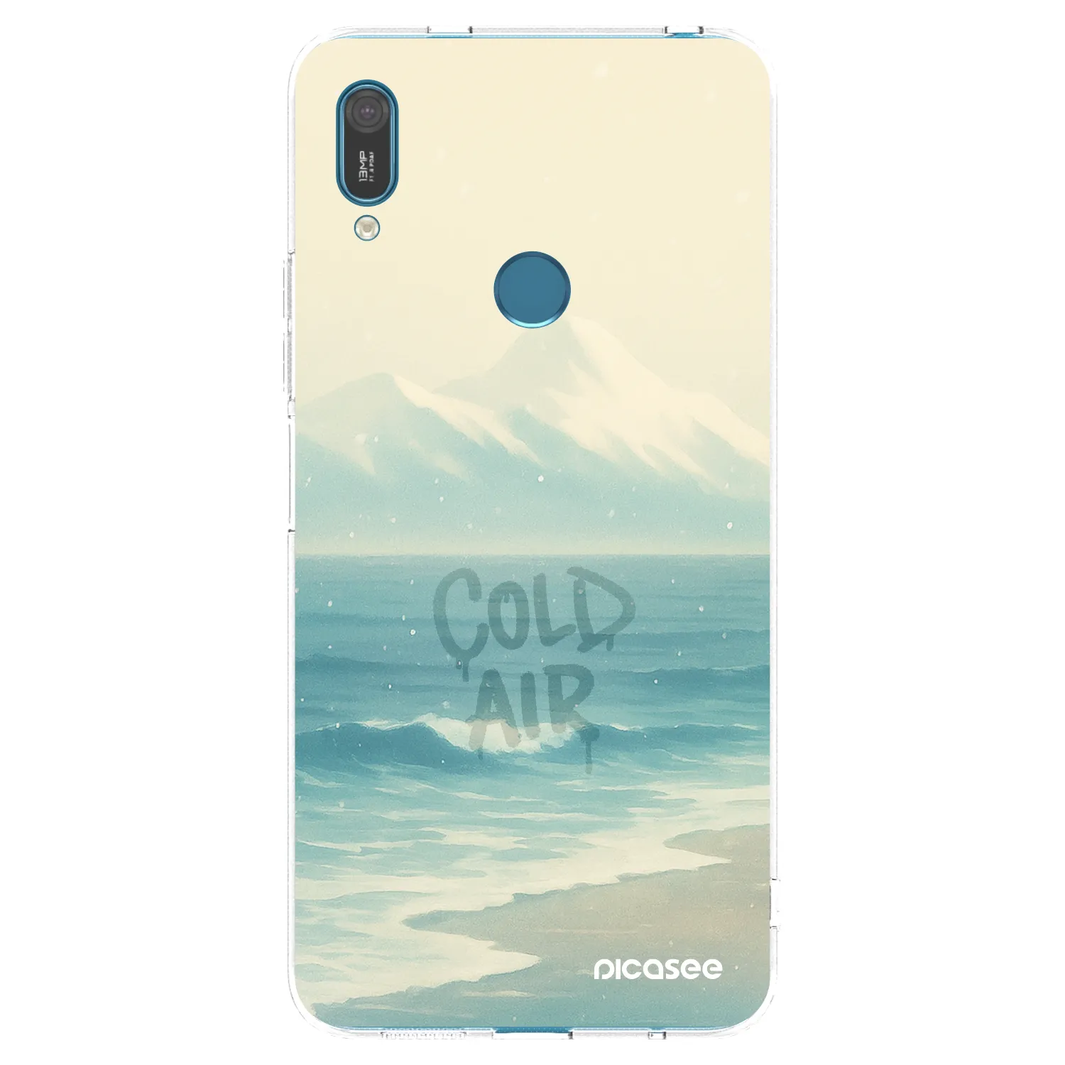 Picasee silikonska prozirna maskica za Huawei Y7 2019 - COLD AIR