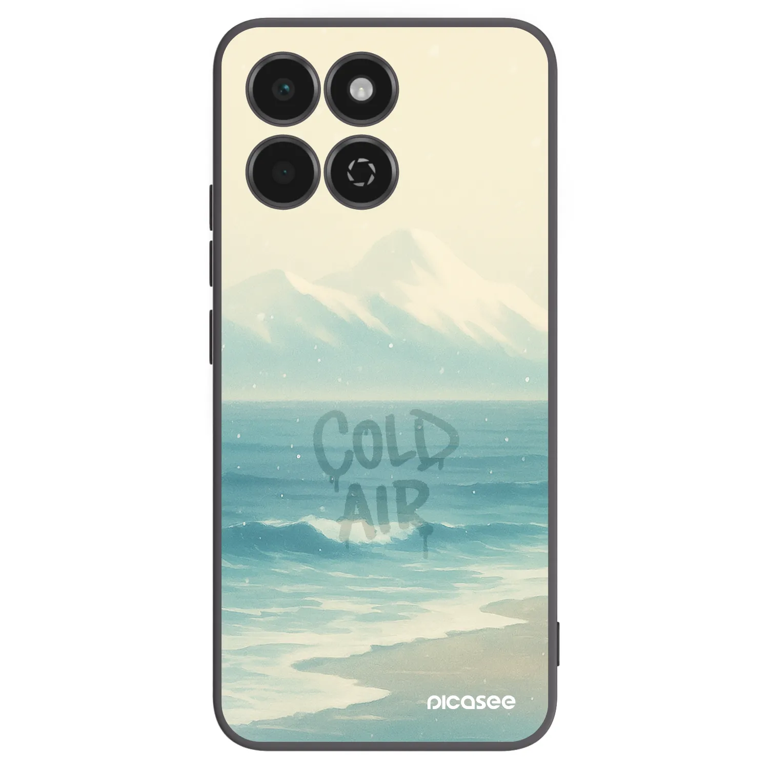 Picasee crna silikonska maskica za Honor 200 Smart 5G - COLD AIR