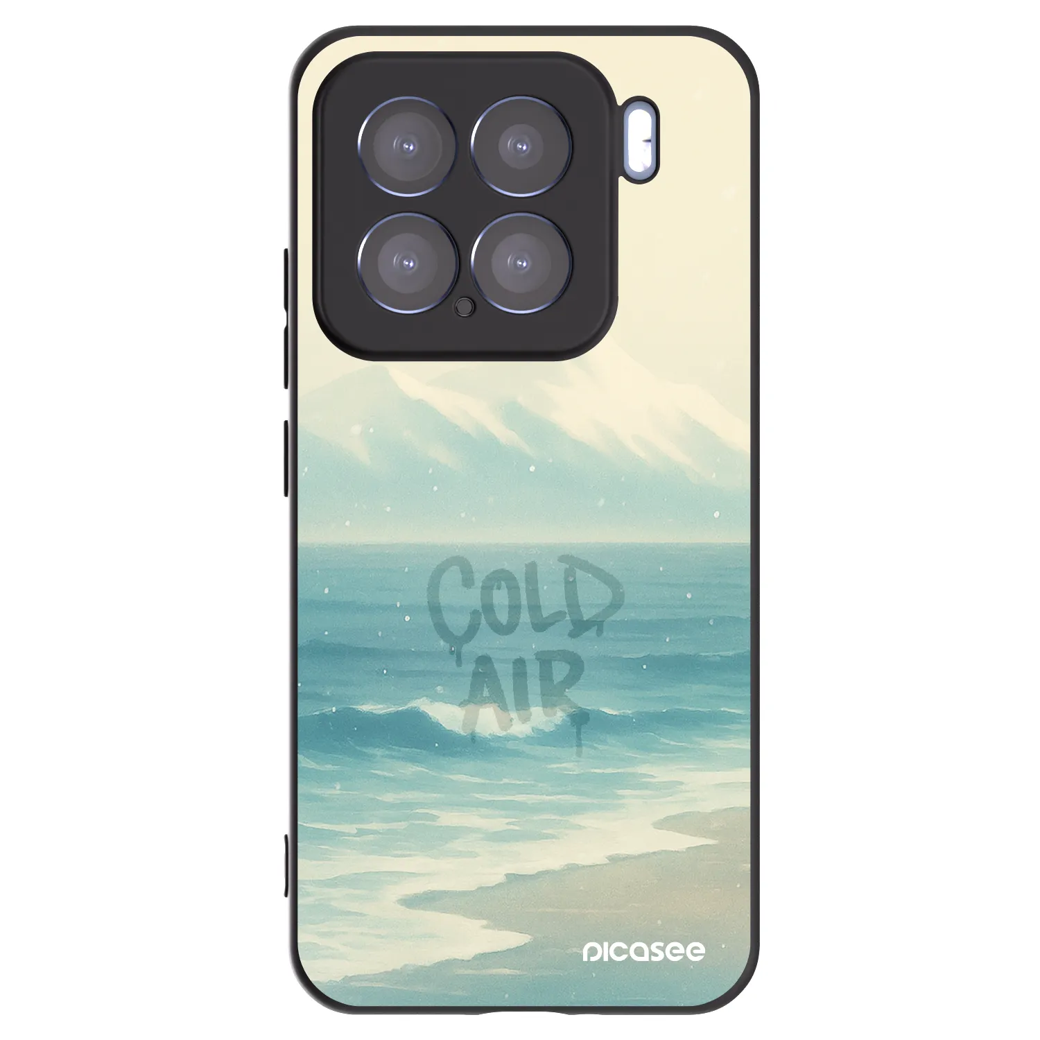 Picasee crna silikonska maskica za Xiaomi 15 - COLD AIR