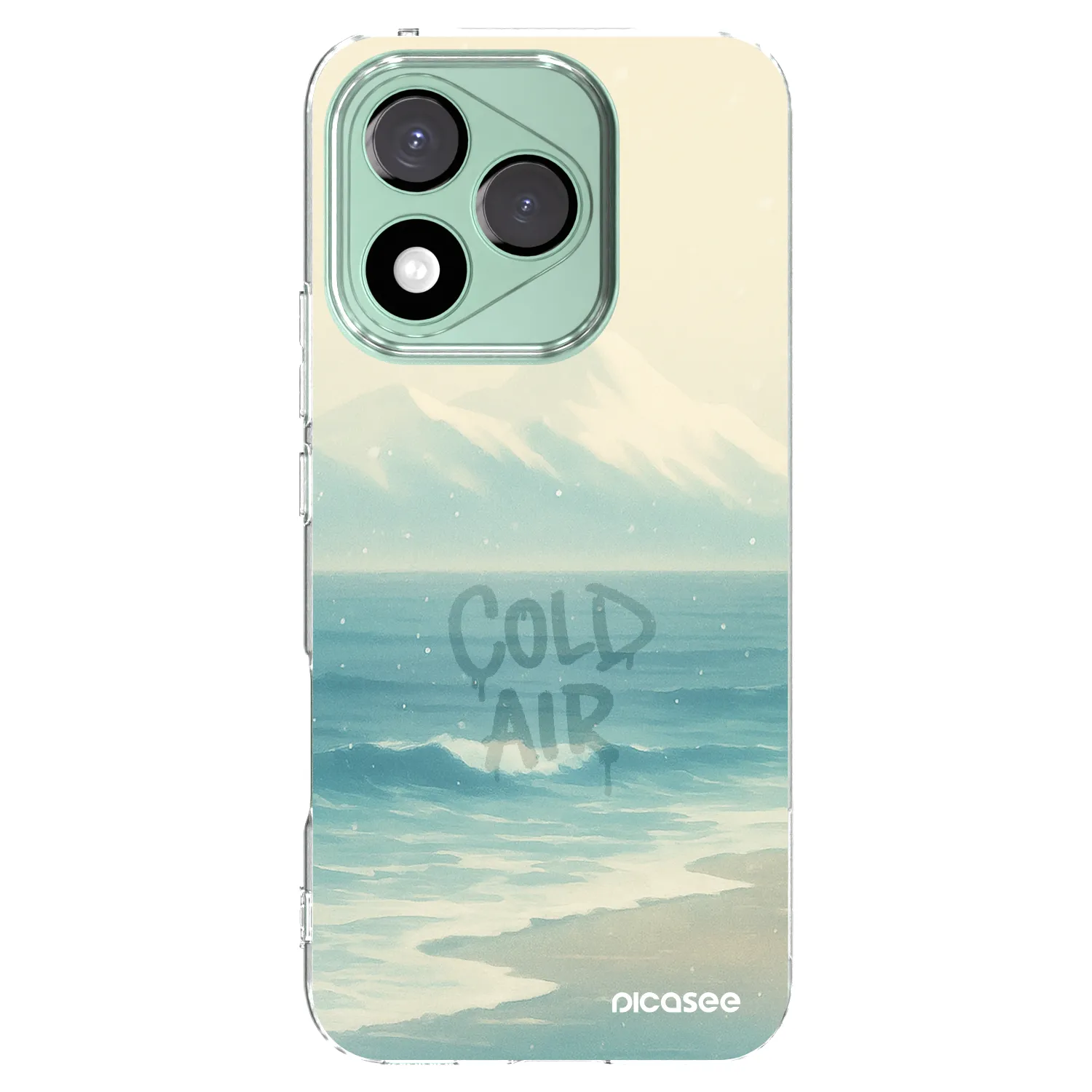 Picasee silikonska prozirna maskica za Honor 400 Lite 5G - COLD AIR