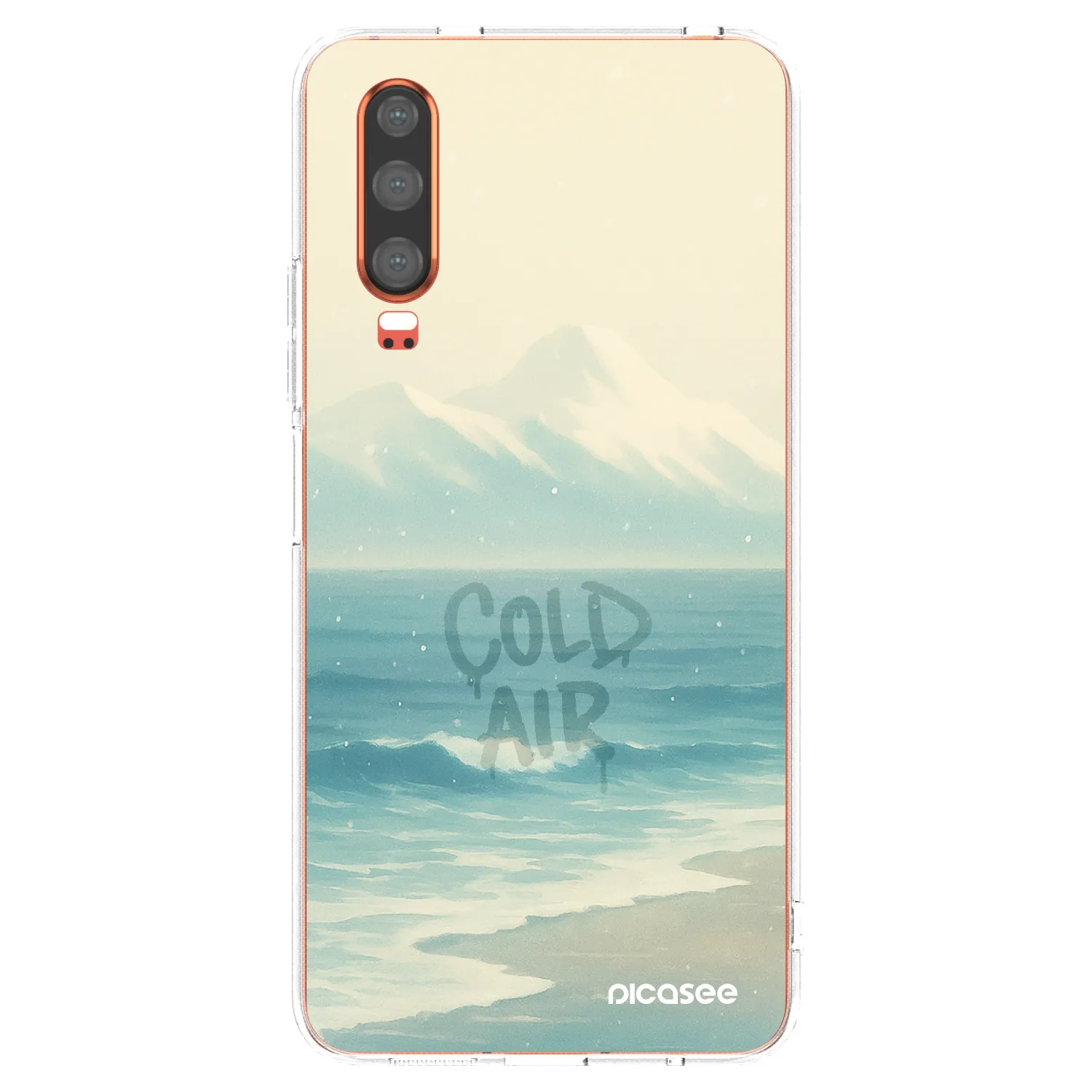 Picasee silikonska prozirna maskica za Huawei P30 - COLD AIR