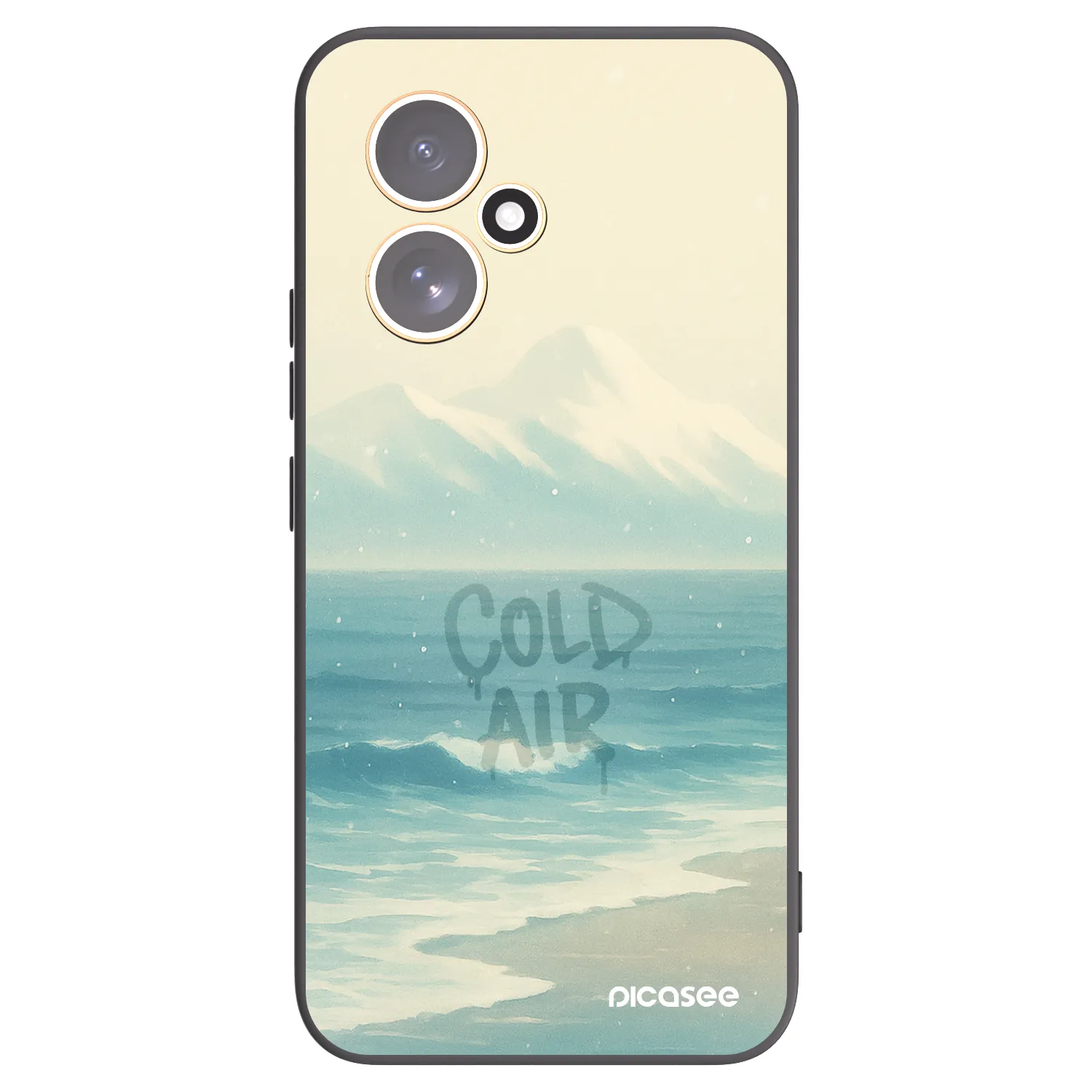 Picasee crna silikonska maskica za Honor 400 5G - COLD AIR