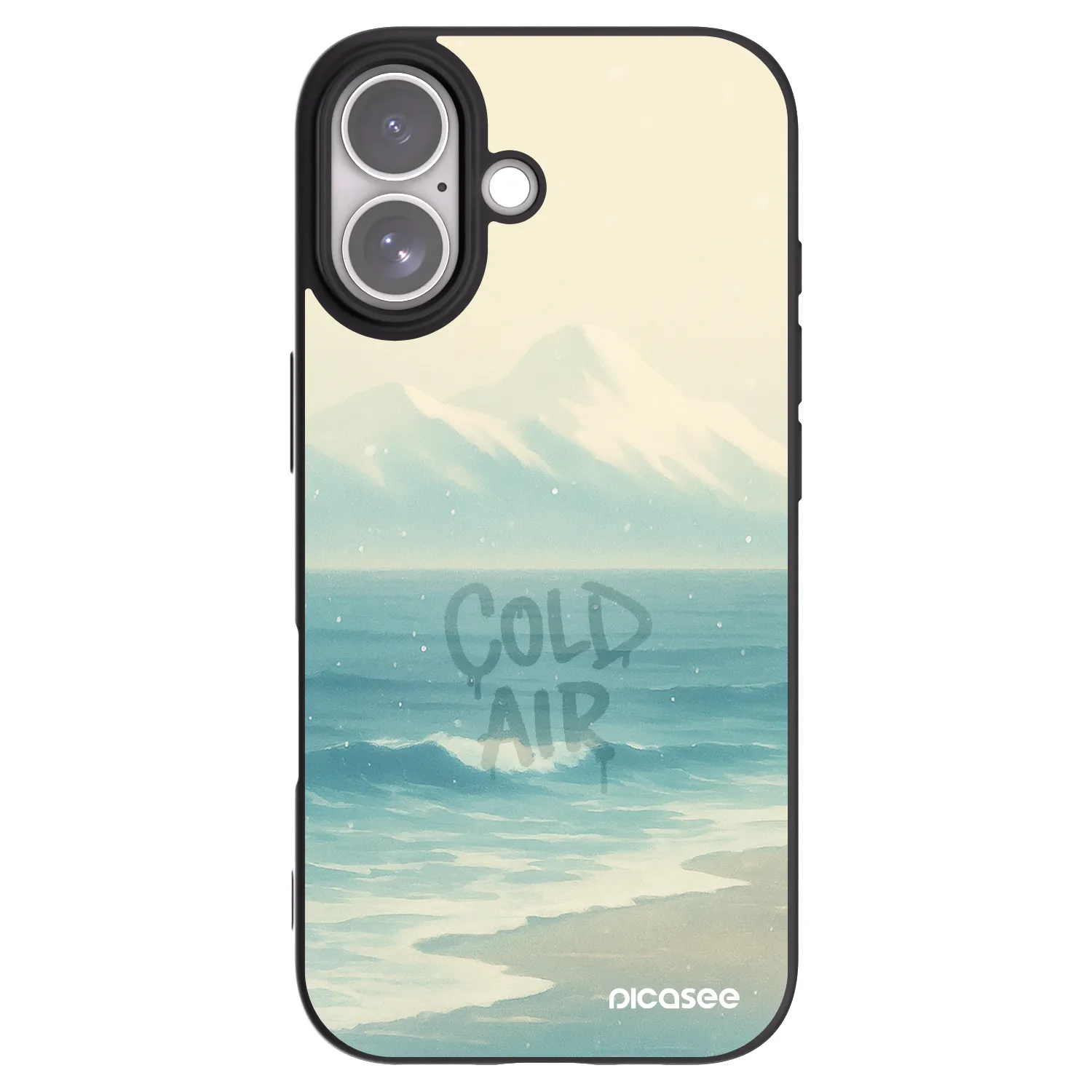 Picasee crna silikonska maskica za Apple iPhone 17 - COLD AIR