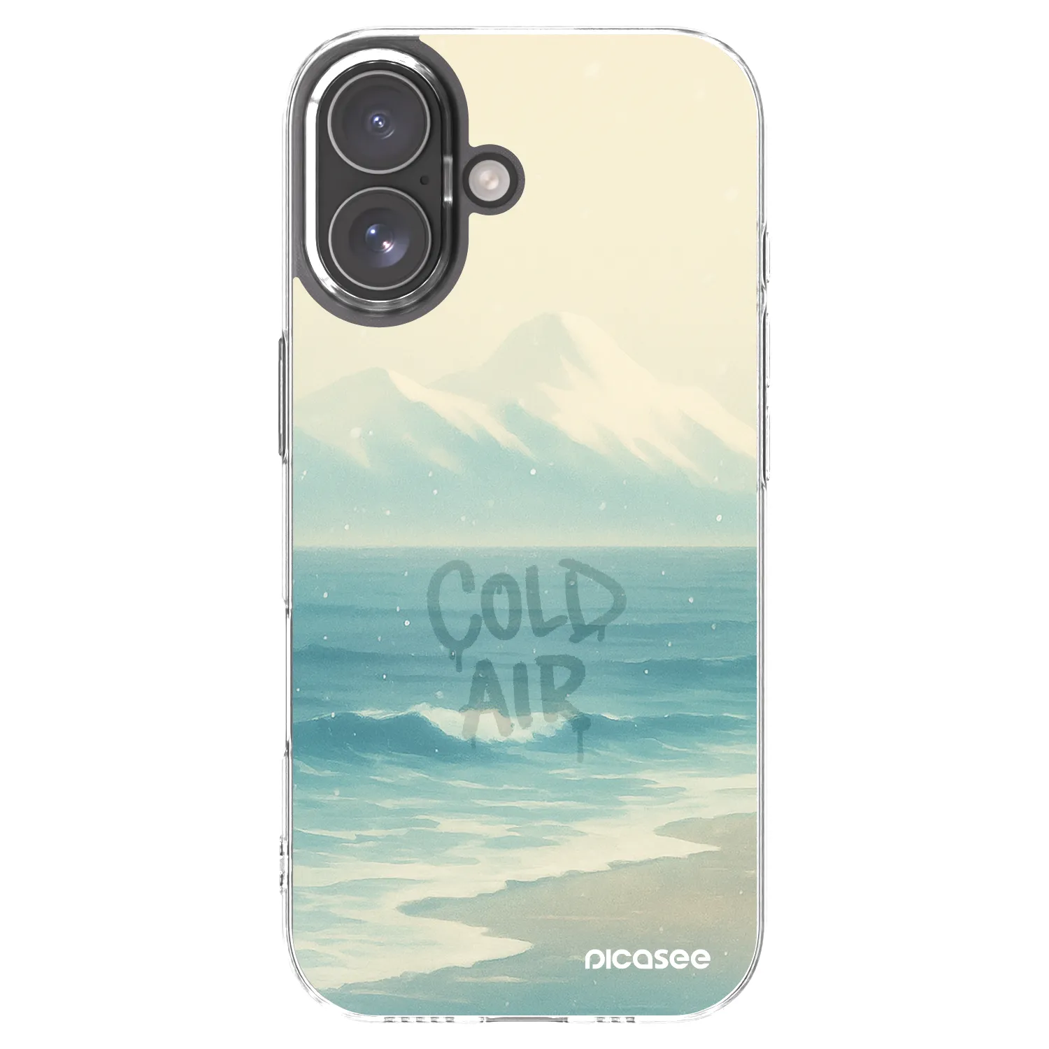 Picasee silikonska prozirna maskica za Apple iPhone 17 - COLD AIR