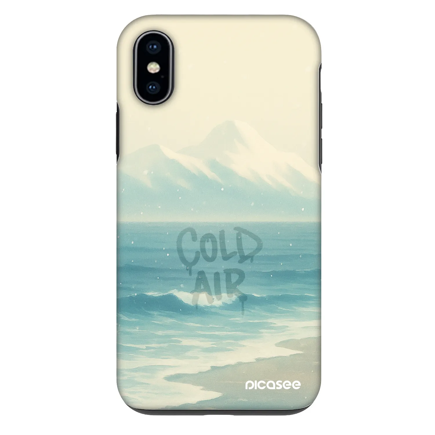 Picasee Fashion Case za Apple iPhone X/XS - COLD AIR