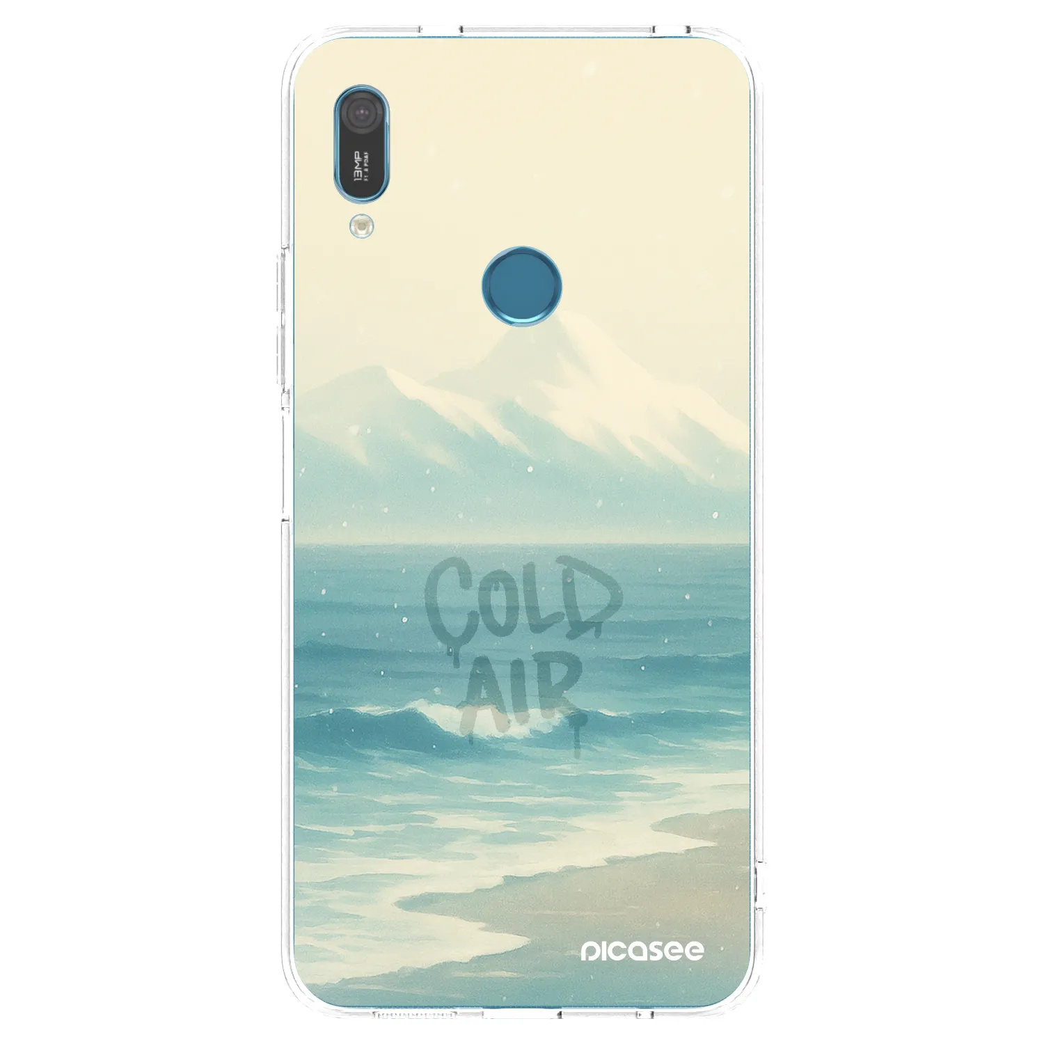 Picasee silikonska prozirna maskica za Huawei Y6 2019 - COLD AIR