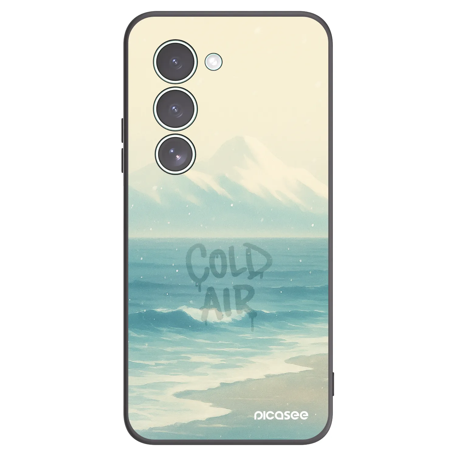 Picasee crna silikonska maskica za Xiaomi Redmi 15 5G - COLD AIR