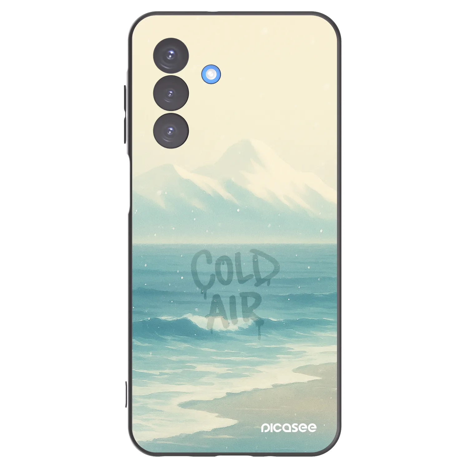 Picasee crna silikonska maskica za Samsung Galaxy A17 5G - COLD AIR