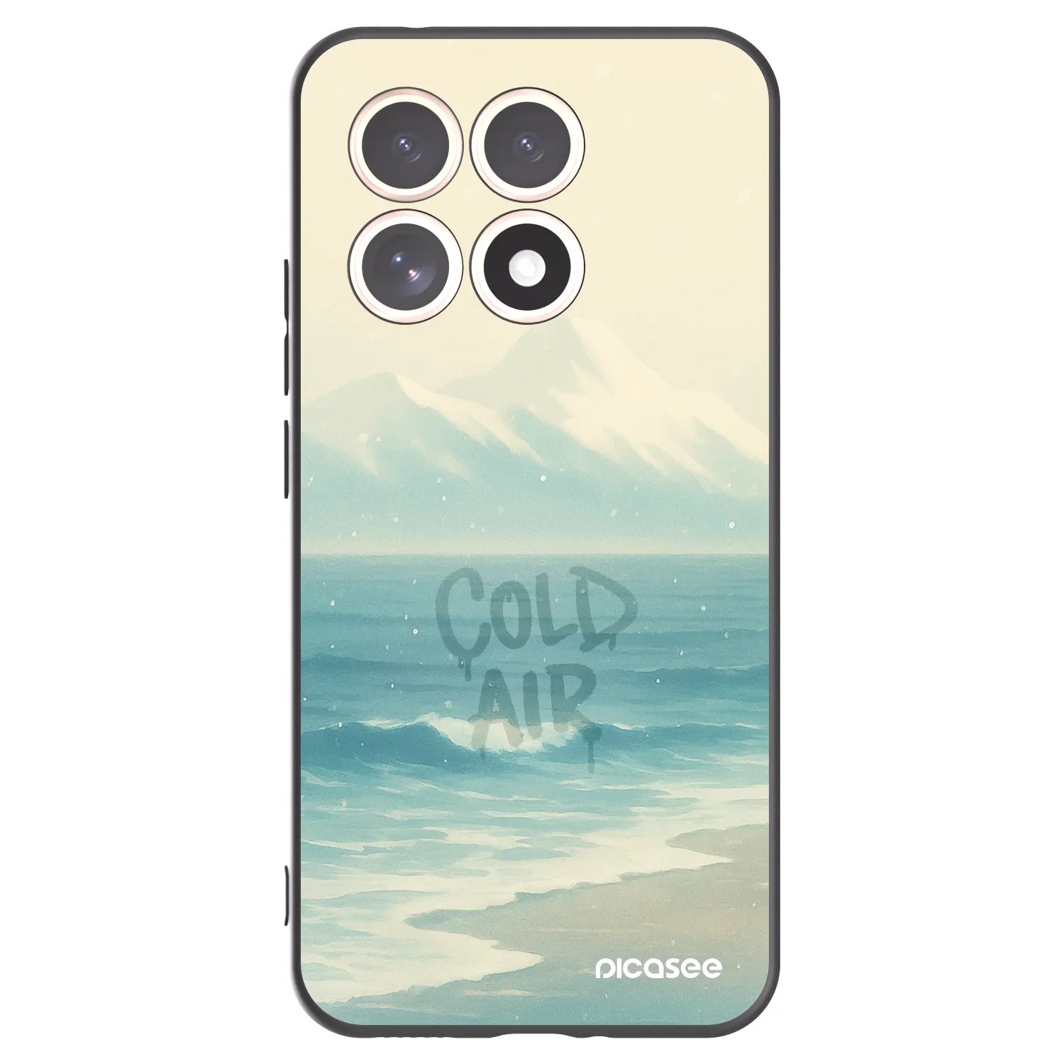 Picasee crna silikonska maskica za Xiaomi 15T - COLD AIR