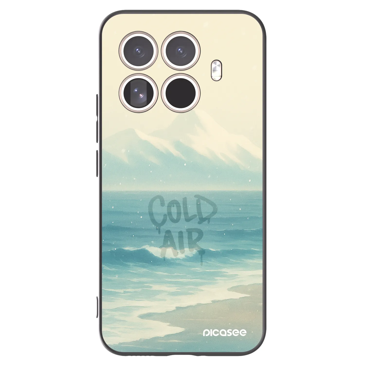 Picasee crna silikonska maskica za Xiaomi 15T Pro - COLD AIR