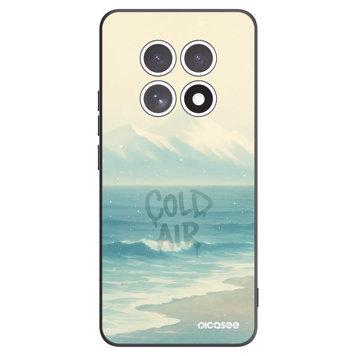 Picasee crna silikonska maskica za Xiaomi Redmi Note 15 - COLD AIR