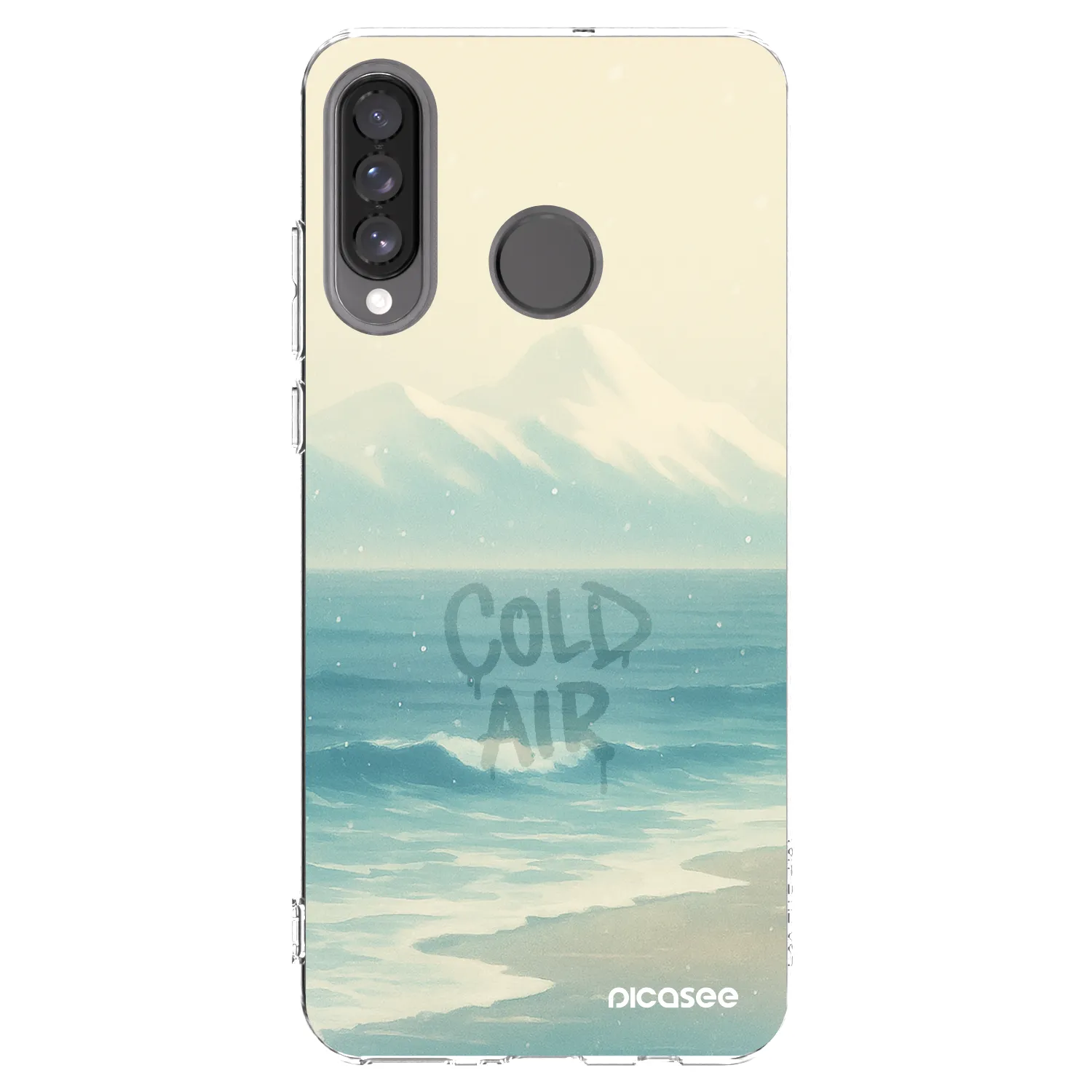 Picasee silikonska prozirna maskica za Huawei P30 Lite - COLD AIR