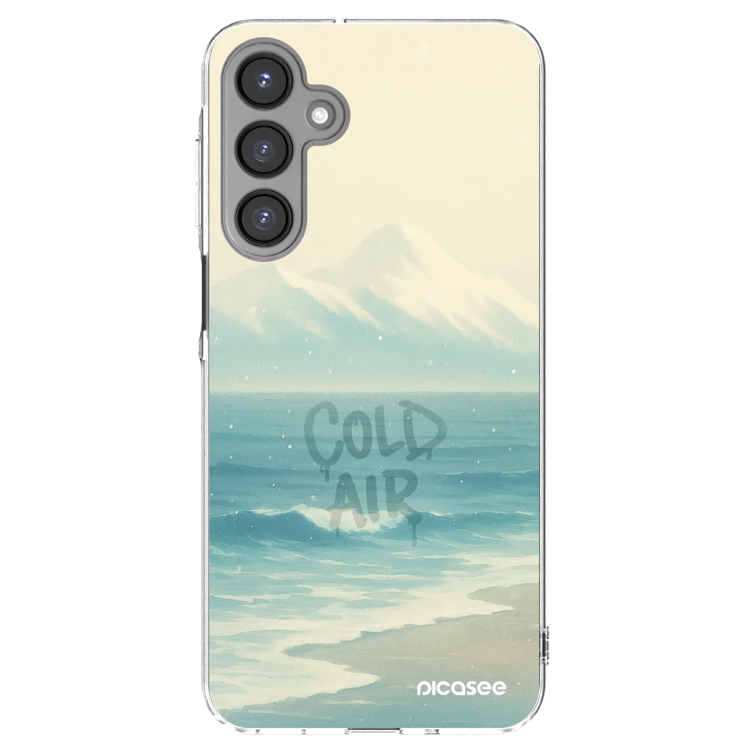 Picasee silikonska prozirna maskica za Samsung Galaxy A16 4G - COLD AIR