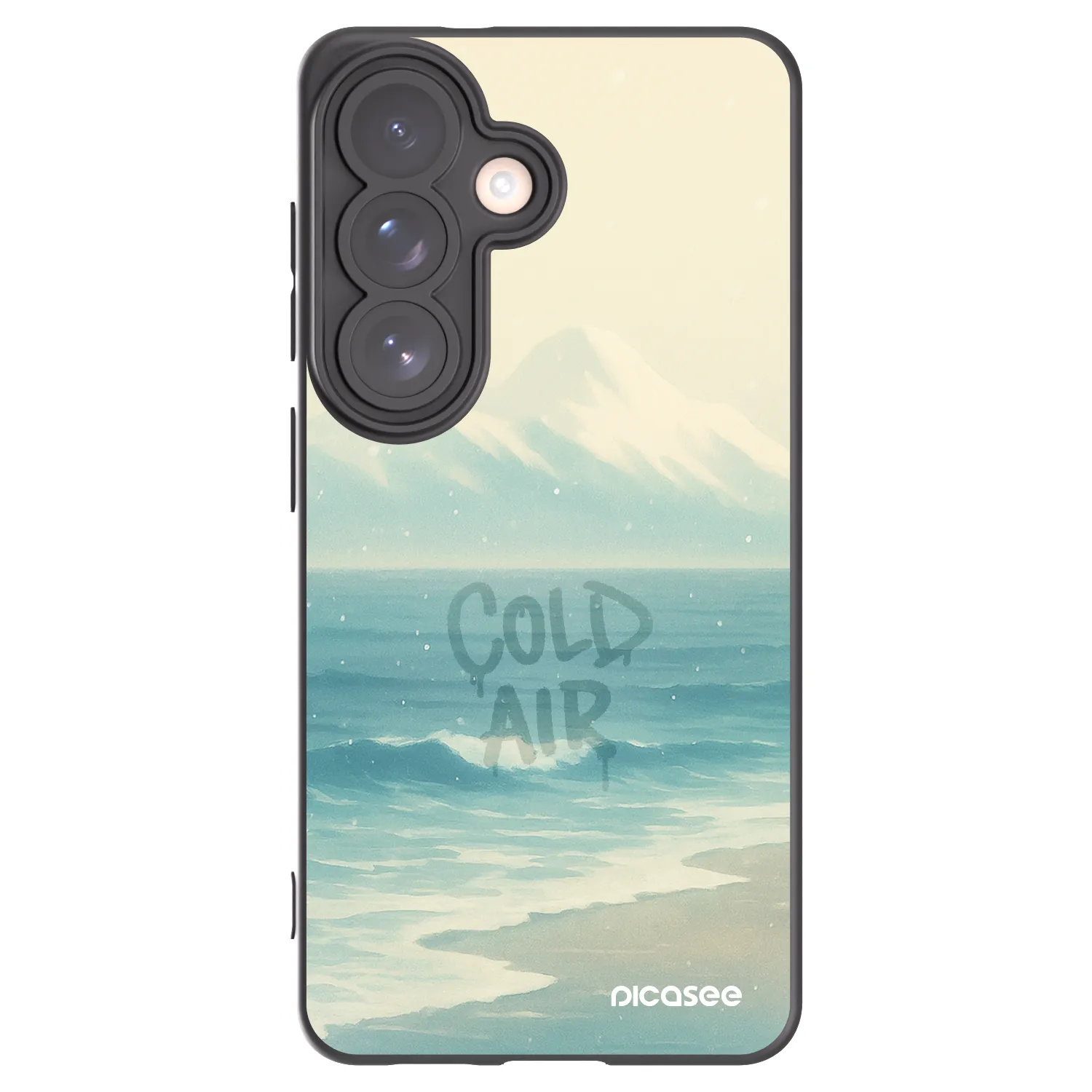 Picasee crna silikonska maskica za Samsung Galaxy S26 - COLD AIR
