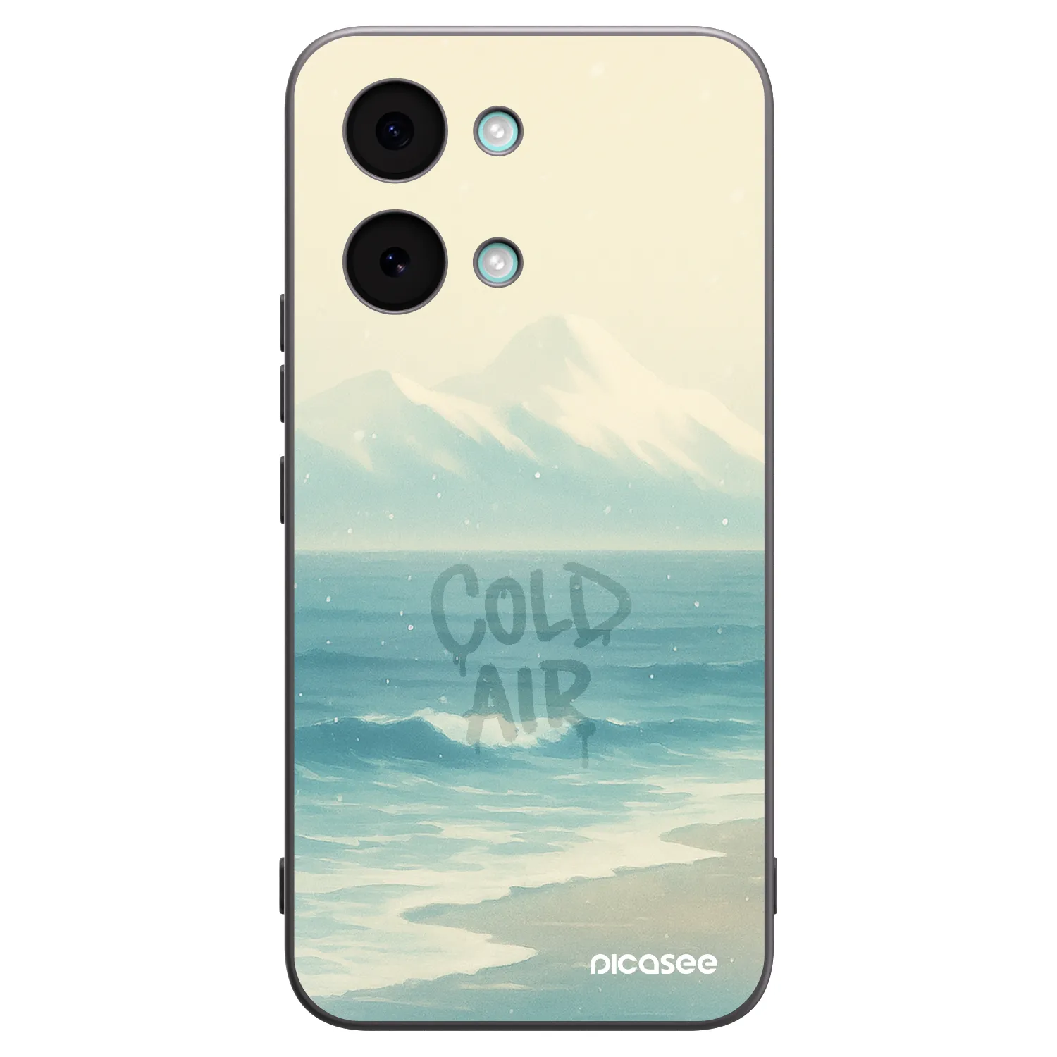 Picasee crna silikonska maskica za Xiaomi Poco X8 Pro Max - COLD AIR