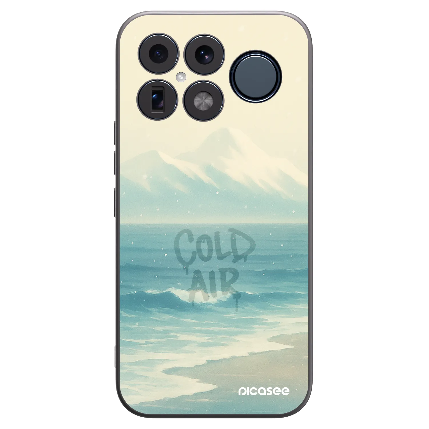 Picasee crna silikonska maskica za Xiaomi Poco F8 Ultra - COLD AIR