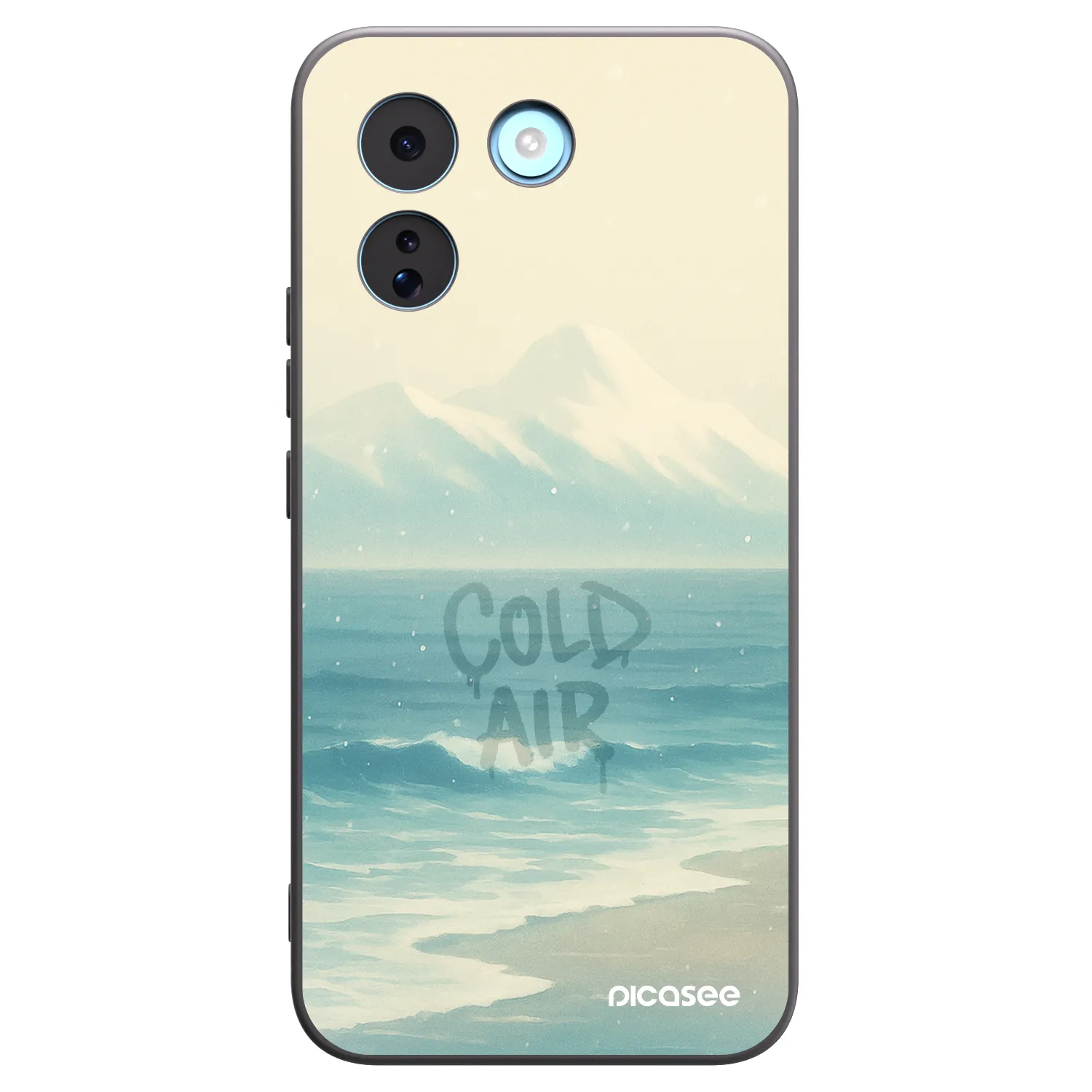 Picasee crna silikonska maskica za Xiaomi Redmi Note 17 Pro MAX 5G - COLD AIR