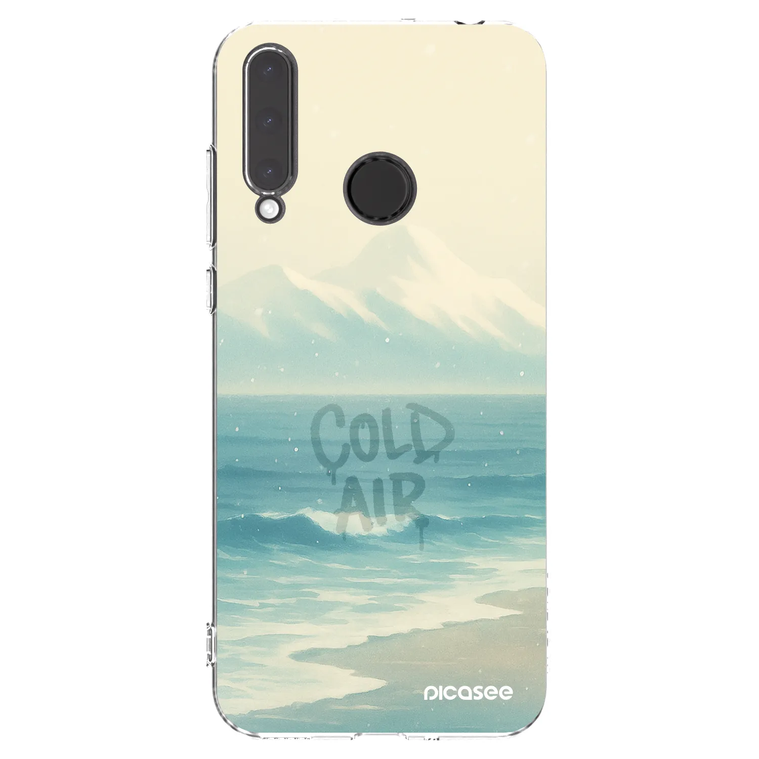 Picasee silikonska prozirna maskica za Honor 20 Lite - COLD AIR