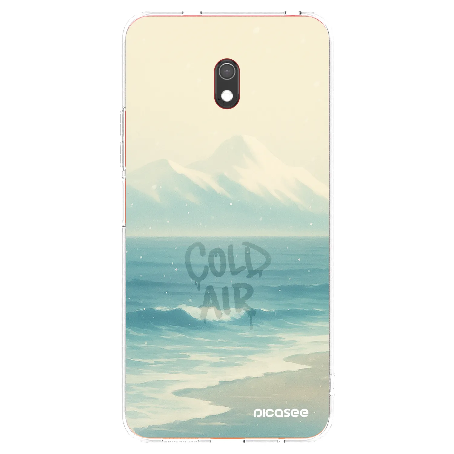 Picasee silikonska prozirna maskica za Xiaomi Redmi 8A - COLD AIR