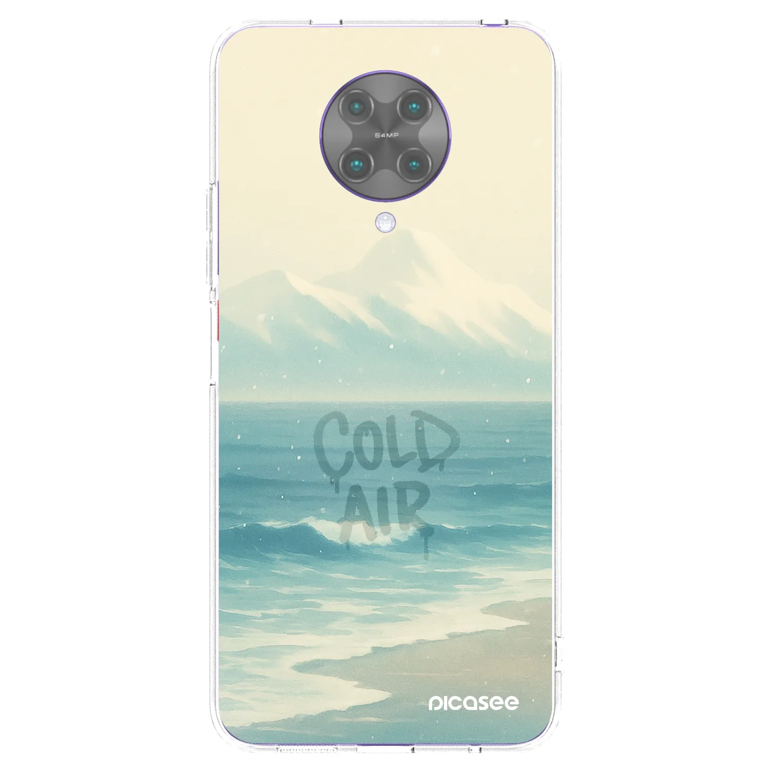 Picasee silikonska prozirna maskica za Xiaomi Poco F2 Pro - COLD AIR