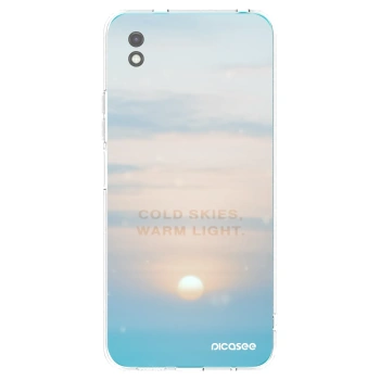 Picasee crna silikonska maskica za Xiaomi Redmi 9A - COLD SKIES