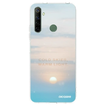 Picasee silikonska prozirna maskica za Realme 6i - COLD SKIES