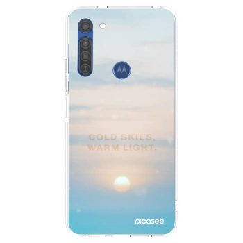 Maskica za Motorola Moto G8 - COLD SKIES