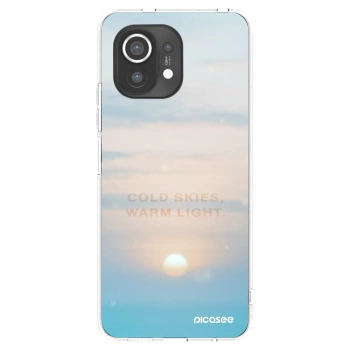 Picasee silikonska prozirna maskica za Xiaomi Mi 11 - COLD SKIES