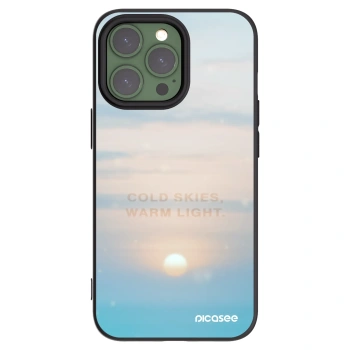 Picasee crna silikonska maskica za Apple iPhone 13 Pro - COLD SKIES